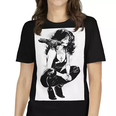 Gothic Girl ONK The Crow Death From Reaper Short-Sleeve Unisex T-Shirt • $21