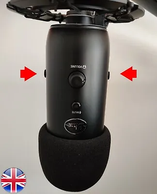 £4.99 • Buy Blue Yeti Microphone - Boom Arm Hole Covers / Screw Hole Covers / Blanking Cover