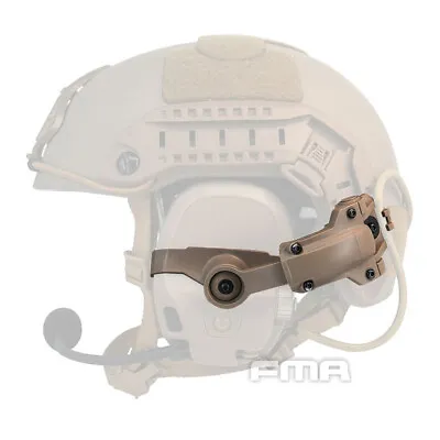 FMA Tactical Connecting Bridge For AMP Noise Reduction Headset FAST Helmet Rail • £47.88