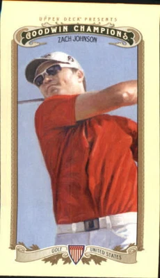 $0.99 • Buy 2012 Upper Deck Goodwin Champions Mini Multi-Sport Card #46 Zach Johnson