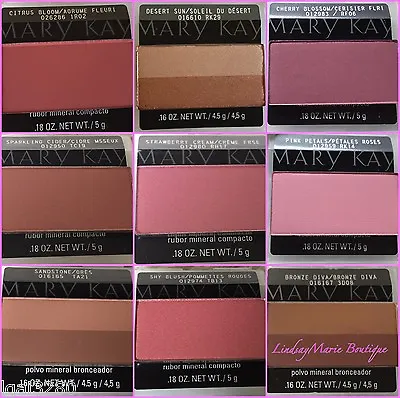 Mary Kay Mineral Cheek Color SELECT YOUR SHADE -  NEW - Discontinued SHIPS FAST  • $17.95