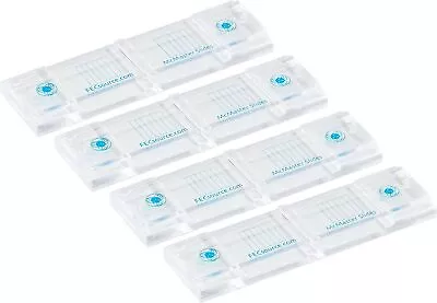 4 McMaster Method Microscope Slides By FEC Source $17 Ea Fecal/Worm Egg...  • $102.25