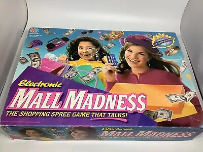 Vintage Milton Bradley 1996 Electronic Mall Madness Game READ • $59.99