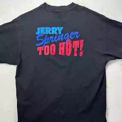 Rare Vintage 90s Jerry Springer Tshirt • $50