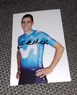 EDUARDO SEPULVEDA #2 TOUR DE FRANCE / MOVISTAR - 6x4 PHOTOGRAPH ORIGINAL SIGNED • $2.47