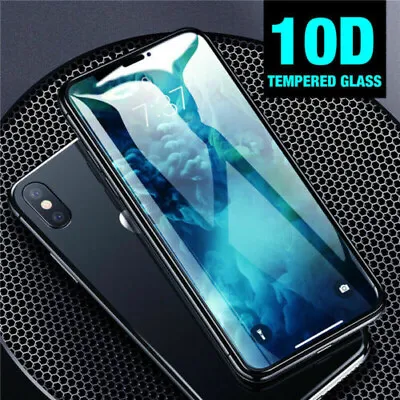 For Samsung Galaxy  A20 A30 A50 10D Curved Full Tempered Glass Screen Protector • $3.55