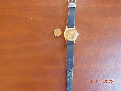 Vintage Union Pacific Wind-up Watch With Moving Train Second Hand- Works • $65