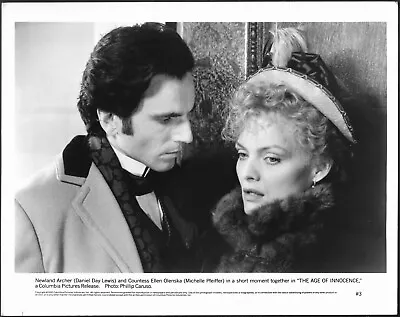 Michelle Pfeiffer Daniel Day Lewis LOT 2 Original 1990s Photos Age Of Innocence  • $10.36