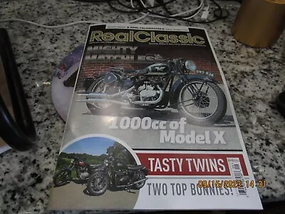 RealClassic Motorcycle Mag SEP 2023 - MATCHLESS 100CC MODEL X TWO TOP BONNIES • $12.95