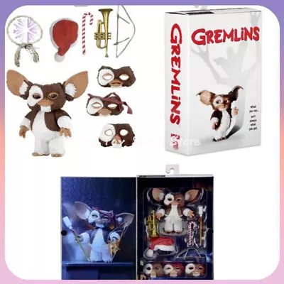 12cm NECA Gremlins Ultimate Gizmo Christmas Hat PVC Figure Model Statue Toys • $51.99