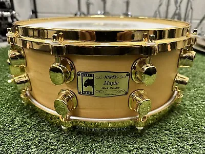 Vintage Mapex Maple Black Panther Snare 5.5x14 • $350