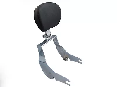 $144 • Buy Adjustable Detachable Sissy Bar W/ Backrest For Yamaha V-Star 650 Classic