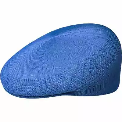 KANGOL Hat 504 Tropic Ventair Summer Flat Cap 0290BC Peacock Blue Sizes: S - XL • £52.99