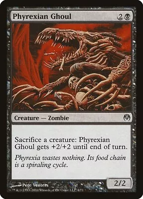 MTG - PHYREXIAN GHOUL - Duel Decks: Phyrexia Vs. The Coalition (C) • $1