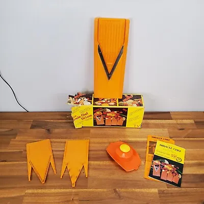 $13.35 • Buy Vintage Original German Borner V-Slicer Mandoline Food Shredder Orange
