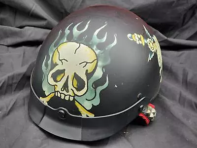 KBC Performance Helmet NOMAD LG. 59-60cm.Ed Hardy/C.Audigier Motorcycle Headgear • $45