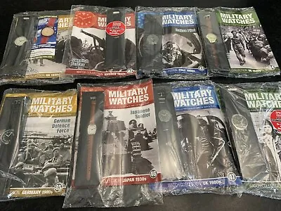 Eaglemoss Military Watch Collection  - Watch And Magazine 41-48 Multi-listing  • £12