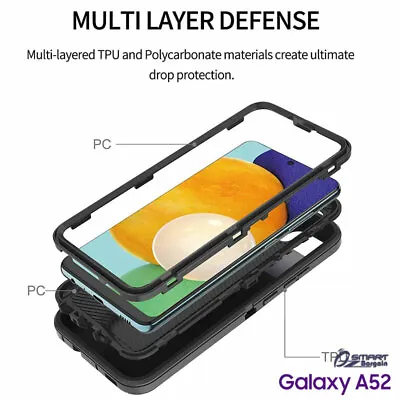 Tradesman HeavyDuty Shock Proof Defend Case Cover For Samsung Galaxy A52 A53 5G • $9.99
