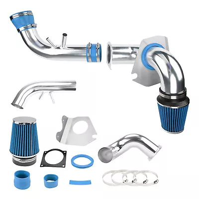 Cold Air Intake Kit W/Blue Air Filter For Ford Mustang GT 1996-2004 4.6L V8 • $49.76