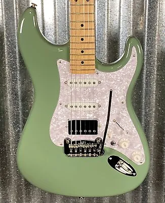 G&L USA 2022 Fullerton Deluxe Legacy HB Matcha Green Guitar & Bag #8084 Used • $1299