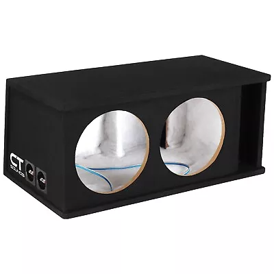 CT Sounds CT2X12 Dual 12  Kerf Port Universal-Fit Car Subwoofer Box • $239.99