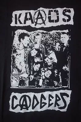 Kaaos Cadgers Shirt Mob 47 Destrucktions Anti Cimex Riistetyt (READ MESSAGE) • $12.99