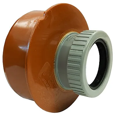 Waste Pipe Adaptor 110mm To 50mm Underground Drainage Fitting Soil Inlet • £36.09