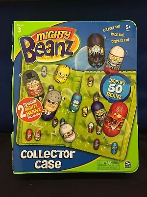 Mighty Beanz Series 3 Collector Case Sealed  NIP (2 SE Beanz Included) • $22.07