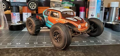 BOKI Racing Unpainted Mini-T Baja Bug Body 1/18 Team Losi 1304 Decal RC Crawler • $30