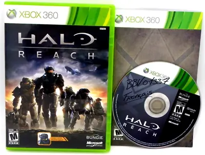 Complete Halo Reach French Shooter Version By Bungie Microsoft Xbox 360 2010 • £8.63