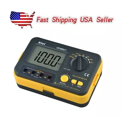 USA Seller VC480C+ 3 1/2 Multimeter Digital Milliohmmeter ACTectek • $90.99