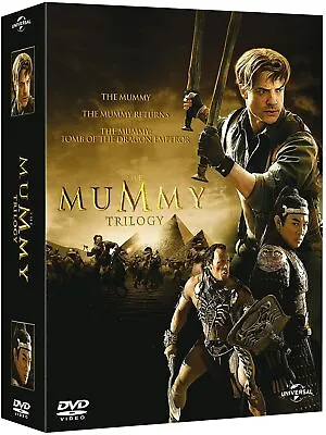 £9.99 • Buy The Mummy Trilogy (DVD) Brendan Fraser, Rachel Weisz, John Hannah, Maria Bello