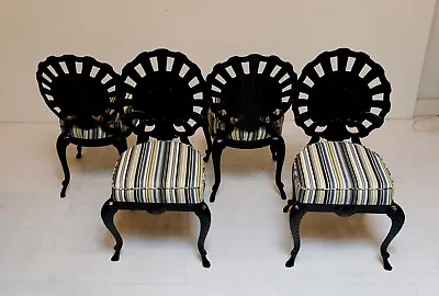 Brown Jordan Grotto Shell Patio Chairs Set Of 4 1960s • $2100