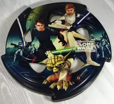 Star Wars The Clone Wars Hedstrom Frisbee Disc Flyer Anakin Obi-Wan Master Yoda • $8.99