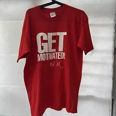 Mr Motivator Retro T-shirt Vintage 1994 Size Large Get Motivated! Double Print • £39.99