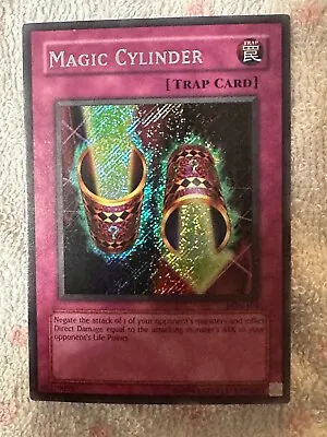 Yugioh Magic Cylinder lon-104 Holo Unlimited Version Never Played Nm Actual Pics • $21.99