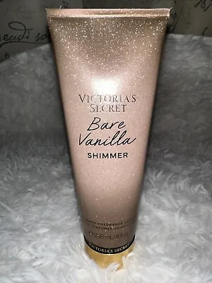 Victoria's Secret Bare Vanilla Shimmer Fragrance Body Lotion 8fl Oz. • $15.95