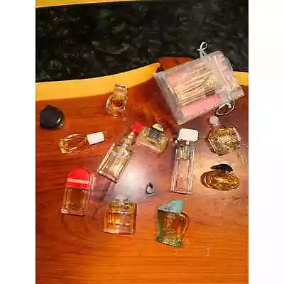 Vintage MINIATURE Parfum Perfume Mini Splash Spray Lot • $60