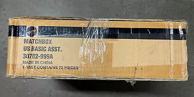  FACTORY SEALED CASE OF 72 - Matchbox 30782-999A F US BASIC ASST. 72 TOYS RARE  • $350