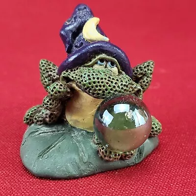 Small Majestic & Mystical Hand Crafted Clay Frog Figurine - Signed • $19.95