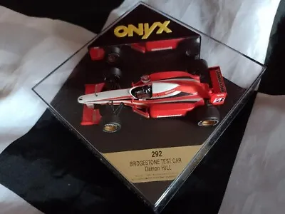 Onyx 1:43 Damon Hill Ligier Mugen-Honda JS41 Bridgestone Test Car 1996 • £9.95