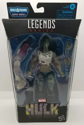 Marvel Legends Grey She Hulk 6  Action Figure With Super Skrull BAF Hasbro 2019 • $37.95