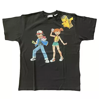 $29.85 • Buy Levi Pokemon T Shirt Small Black Adult Graphic Ash Misty Levi’s Tee Pokémon