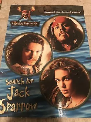 $4 • Buy Search For Jack Sparrow (Deluxe Coloring Book) (Pirates Of The Caribbean:Used