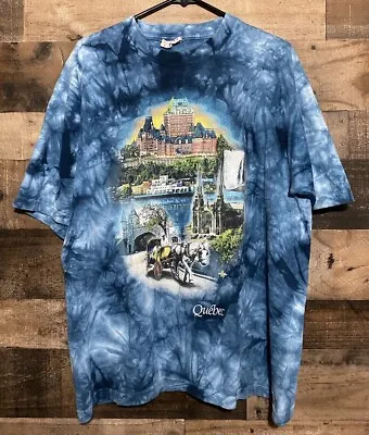 Vintage Quebec Canada T-Shirt Size Large • $34.99