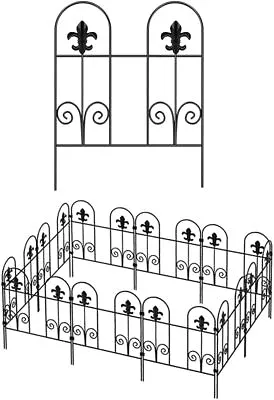 30pack Garden Fence Border Rustproof Metal Garden Fencing Animal Barrier Outdoor • $46.99