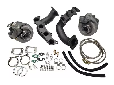 FOR Coyote Ford Mustang 2011+ 5.0 Twin Turbo Charger Kit T3T4 Internal Wastegate • $994