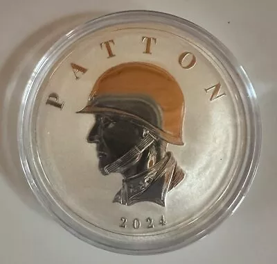 2024 5 Oz Patton Silver Coin - Commander Series In Capsule-IN STOCK • $199