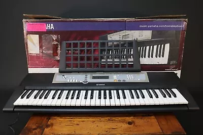 YAMAHA PSR-E203 Electronic Keyboard With 61 Full Size Keys Power Supply & Boxed • £75