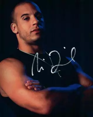 Vin Diesel 8x10 Autographed Photo Signed Picture Amazing And COA • $58.80